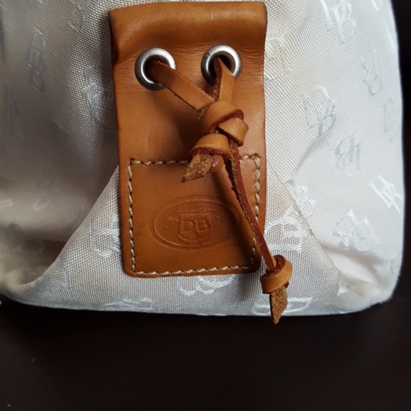 Dooney and Burke Fabric tote with tassels !! - Picture 4 of 7